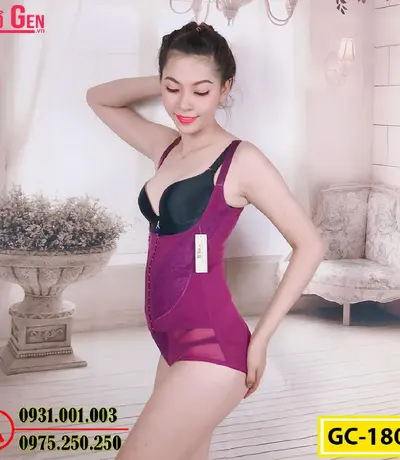 Bộ Đồ Lót Gen Định Hình - Gen Nịt Bụng Thu Gọn Vòng Eo (Cod: GC-1802)