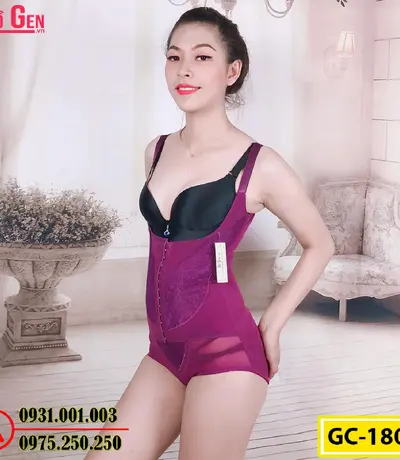 Bộ Đồ Lót Gen Định Hình - Gen Nịt Bụng Thu Gọn Vòng Eo (Cod: GC-1802)
