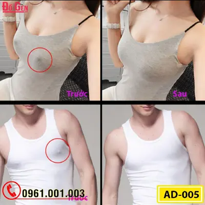 Miếng Dán Nhũ Hoa - Dán Ti Ngực Silicon Cao Cấp (AD-005)