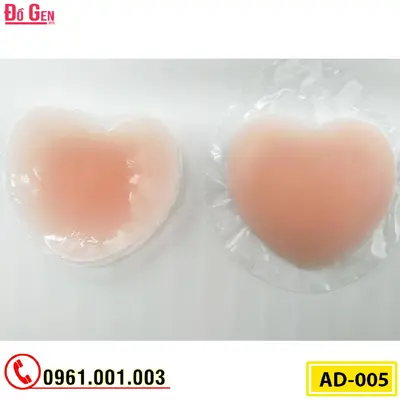 Miếng Dán Nhũ Hoa - Dán Ti Ngực Silicon Cao Cấp (AD-005)