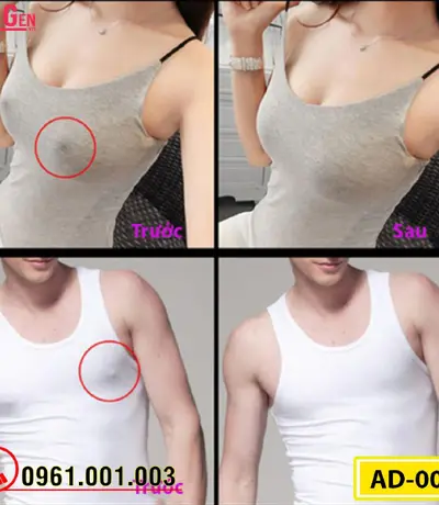 Miếng Dán Nhũ Hoa - Dán Ti Ngực Silicon Cao Cấp (AD-005)