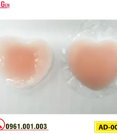 Miếng Dán Nhũ Hoa - Dán Ti Ngực Silicon Cao Cấp (AD-005)