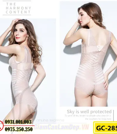 Bộ Đồ Lót Định Hình - Đồ Gen Định Hình Liền Thân Cho Dáng Thon Gọn