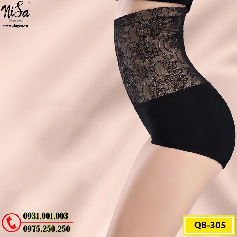 Quần Gen Bụng Định Hình - Quần Lót Định Hình Thu Gọn Vòng Eo (Cod: QB-305)