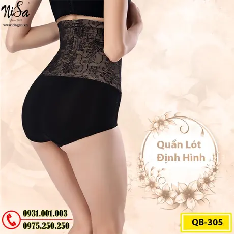 Quần Gen Bụng Định Hình - Quần Lót Định Hình Thu Gọn Vòng Eo (Cod: QB-305)