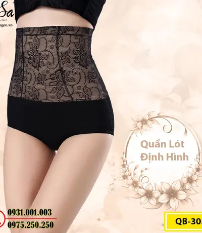 Quần Gen Bụng Định Hình - Quần Lót Định Hình Thu Gọn Vòng Eo (Cod: QB-305)