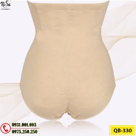 Quần Lót Gen Định Hình Cao Cấp Chống Cuộn Thu Gọn Vòng Eo (Cod: QB-330)