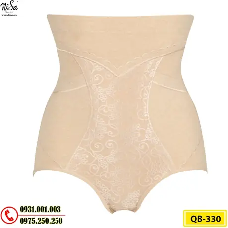 Quần Lót Gen Định Hình Cao Cấp Chống Cuộn Thu Gọn Vòng Eo (Cod: QB-330)