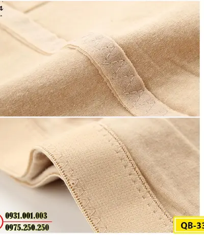 Quần Lót Gen Định Hình Cao Cấp Chống Cuộn Thu Gọn Vòng Eo (Cod: QB-330)