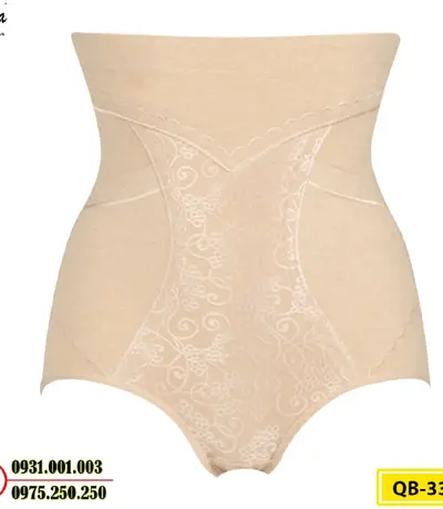 Quần Lót Gen Định Hình Cao Cấp Chống Cuộn Thu Gọn Vòng Eo (Cod: QB-330)
