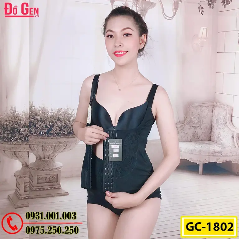 Bộ Đồ Gen Định Hình - Gen Nịt Bụng Dành Cho Người Thừa Cân Béo Phì (Cod: GC-1802)