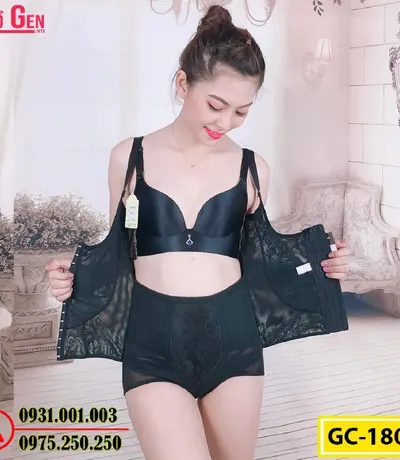 Bộ Đồ Gen Định Hình - Gen Nịt Bụng Dành Cho Người Thừa Cân Béo Phì (Cod: GC-1802)