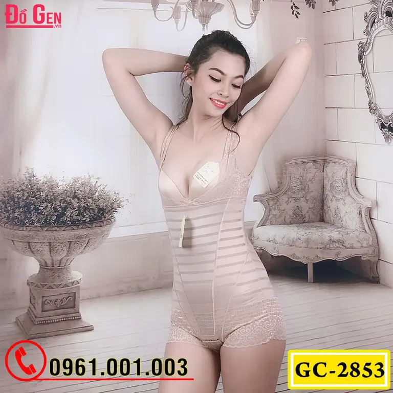 Đồ Gen Định Hình - Gen Nịt Bụng Liền Thân Cao Cấp (Cod: GC-2853)