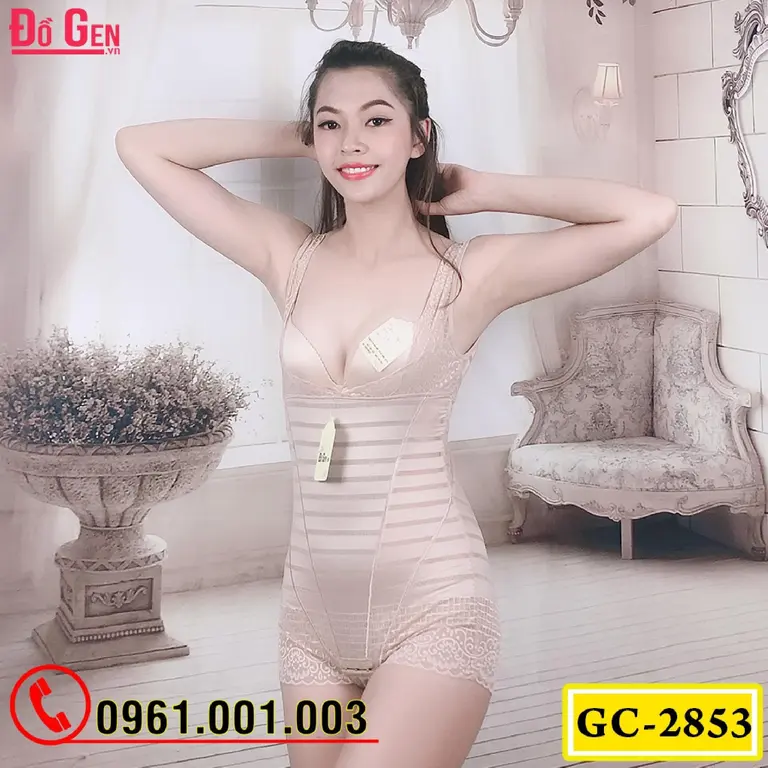 Đồ Gen Định Hình - Gen Nịt Bụng Liền Thân Cao Cấp (Cod: GC-2853)