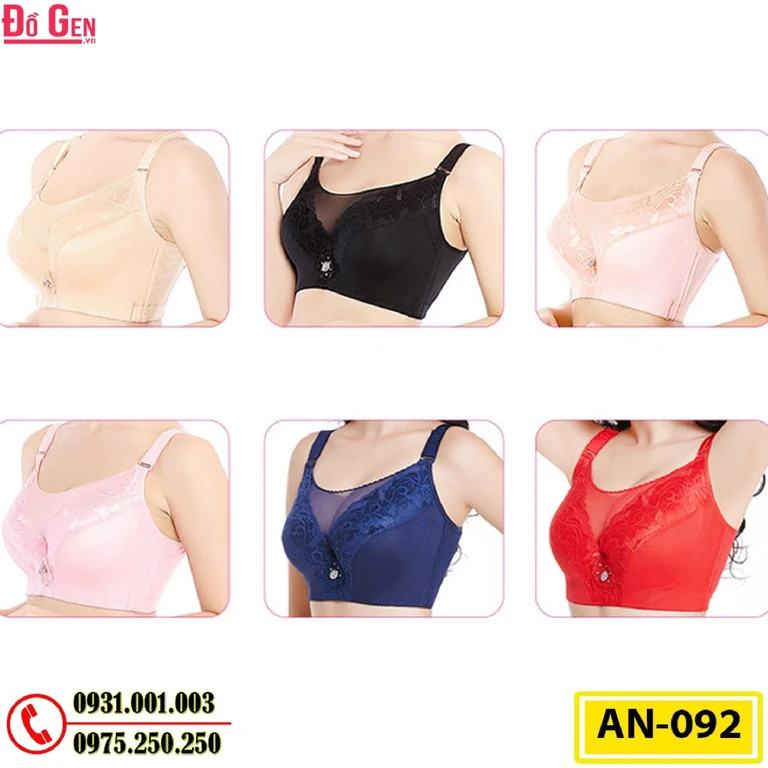 Áo Ngực Big Size Không Gọng Cao Cấp AN-092