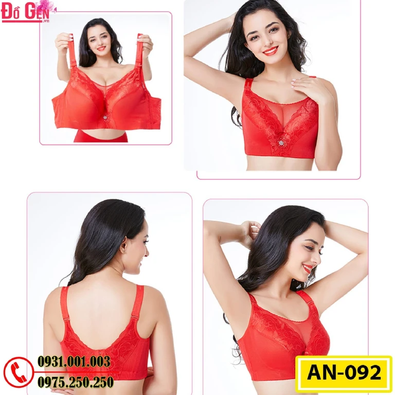 Áo Ngực Big Size Không Gọng Cao Cấp AN-092