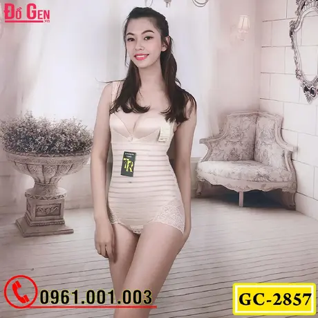 Bộ Đồ Lót Gen Định Hình - Gen Nịt Bụng Thu Gọn Vòng Eo (Cod: GC-2857)