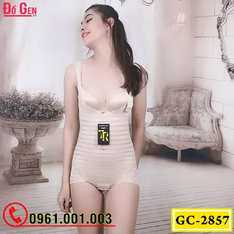 Bộ Đồ Lót Gen Định Hình - Gen Nịt Bụng Thu Gọn Vòng Eo (Cod: GC-2857)