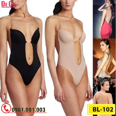 Bộ Đồ Lót Liền Thân Cao Cấp Dành Cho Đầm Hở Lưng (Cod: BL-102)