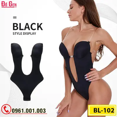 Bộ Đồ Lót Liền Thân Cao Cấp Dành Cho Đầm Hở Lưng (Cod: BL-102)