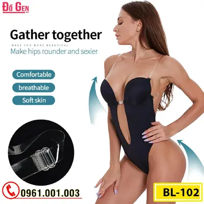Bộ Đồ Lót Liền Thân Cao Cấp Dành Cho Đầm Hở Lưng (Cod: BL-102)