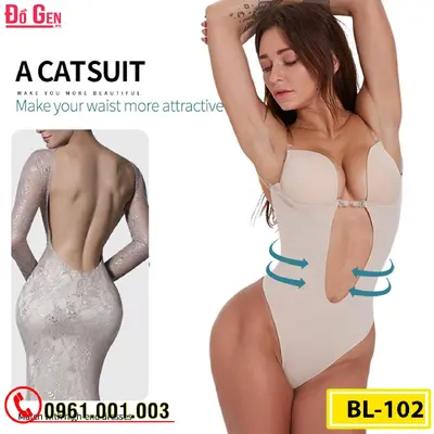 Bộ Đồ Lót Liền Thân Cao Cấp Dành Cho Đầm Hở Lưng (Cod: BL-102)