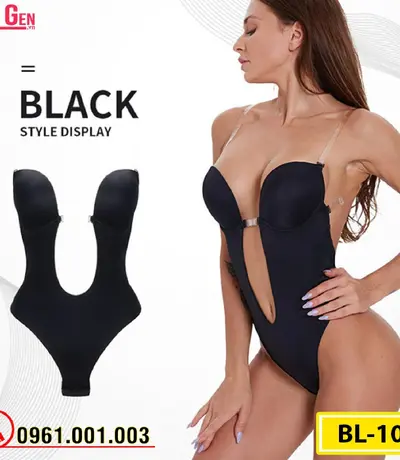 Bộ Đồ Lót Liền Thân Cao Cấp Dành Cho Đầm Hở Lưng (Cod: BL-102)