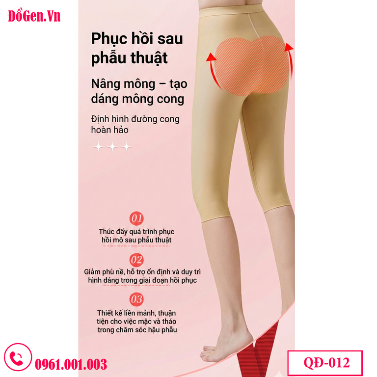 QUẦN GEN CHUYÊN DỤNG SAU HÚT MỠ ĐÙI