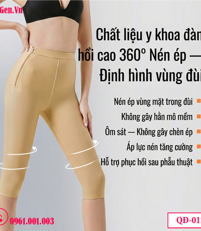 QUẦN GEN DÀI SAU HÚT MỠ ĐÙI