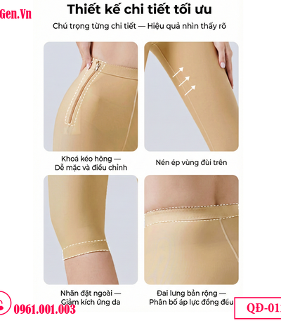 QUẦN GEN Y KHOA SAU HÚT MỠ ĐÙI