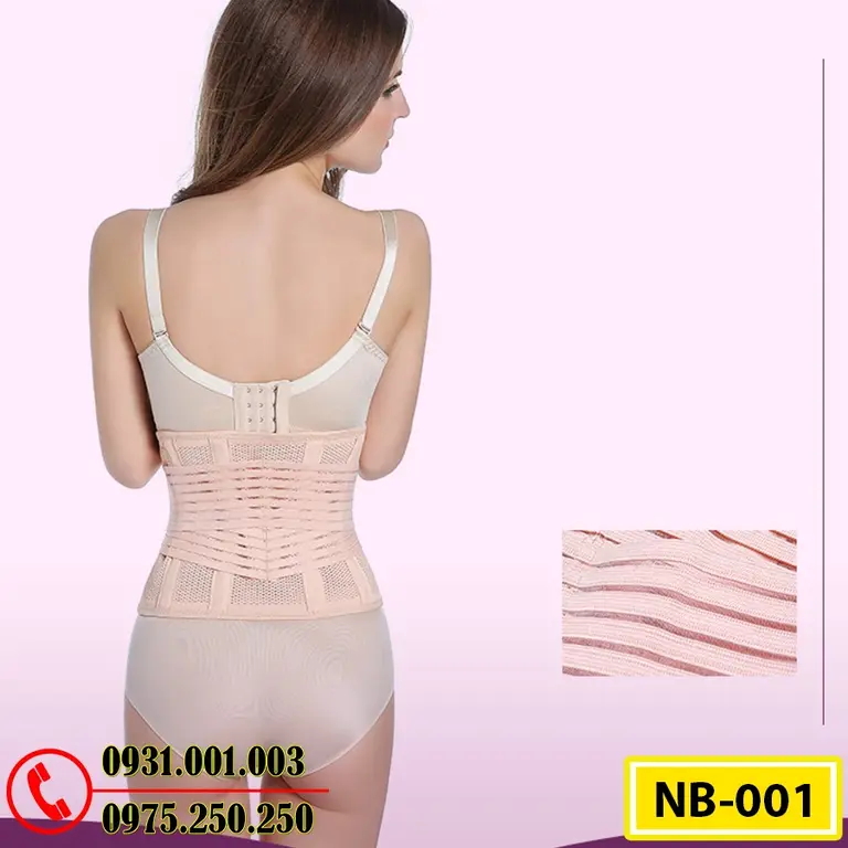 Gen Nịt Bụng Định Hình Kiểu Dán Thu Nhỏ Vòng Eo (Cod: NB-001)