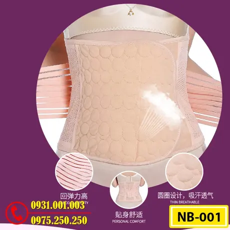 Gen Nịt Bụng Định Hình Kiểu Dán Tiện Lợi Thu Nhỏ Vòng Eo (Cod: NB-001)