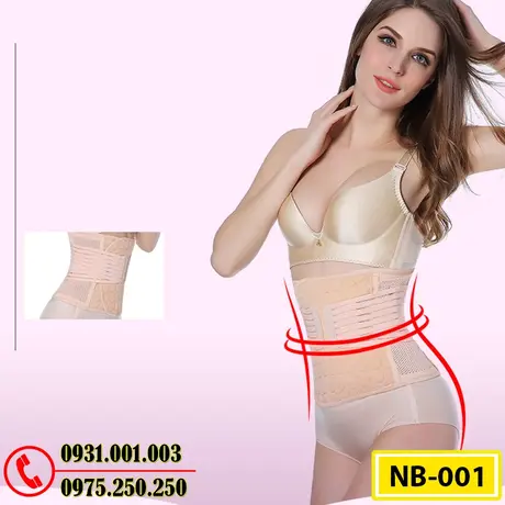 Gen Nịt Bụng Định Hình Kiểu Dán Tiện Lợi Thu Nhỏ Vòng Eo (Cod: NB-001)