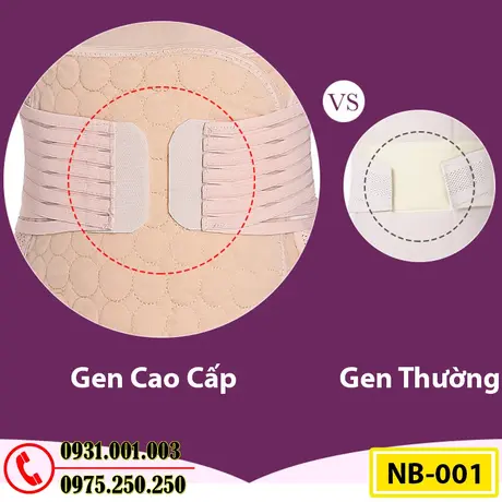 Gen Nịt Bụng Định Hình Kiểu Dán Tiện Lợi Thu Nhỏ Vòng Eo (Cod: NB-001)
