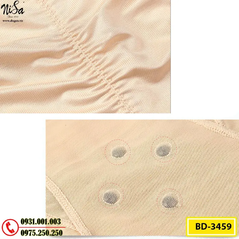Bộ Đồ Gen Định Hình - Đồ Lót Định Hình Cao Cấp Thu Gọn Vòng Eo, Nâng Vòng Mông (Cod: BD-3459)