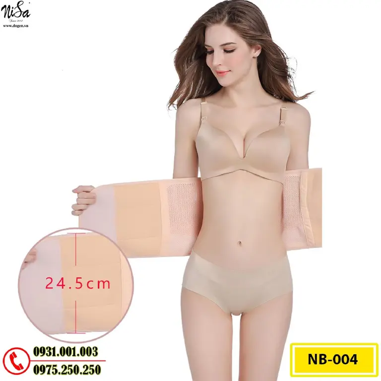 Gen Nịt Bụng Định Hình Kiểu Dán Dành Cho Phụ Nữ Sau Sinh (Cod: NB-004)