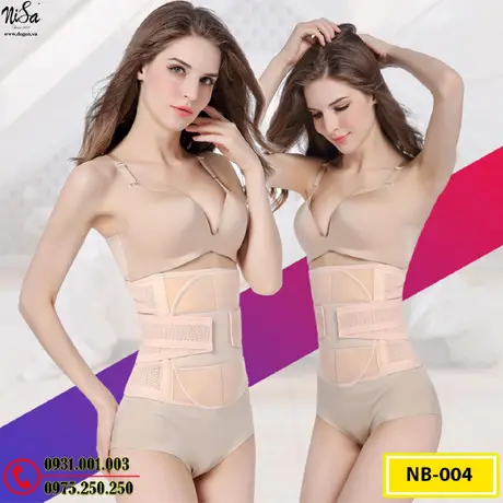 Gen Nịt Bụng Định Hình Kiểu Dán Dành Cho Phụ Nữ Sau Sinh (Cod: NB-004)