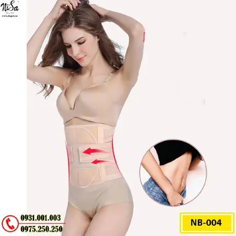 Gen Nịt Bụng Định Hình Kiểu Dán Dành Cho Phụ Nữ Sau Sinh (Cod: NB-004)