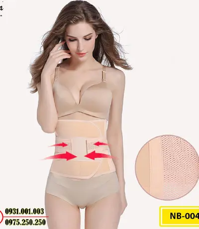 Gen Nịt Bụng Định Hình Kiểu Dán Dành Cho Phụ Nữ Sau Sinh (Cod: NB-004)