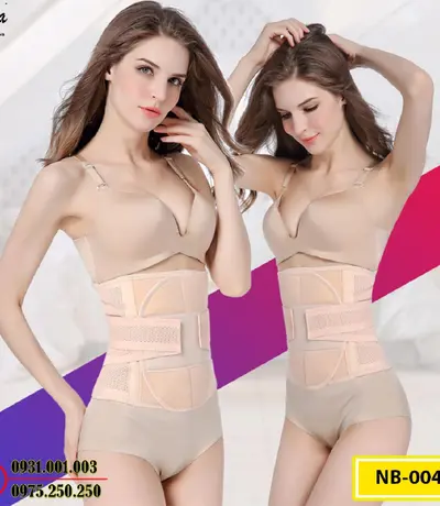 Gen Nịt Bụng Định Hình Kiểu Dán Dành Cho Phụ Nữ Sau Sinh (Cod: NB-004)