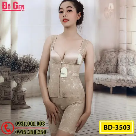 Bộ Đồ Lót Gen Định Hình - Gen Nịt Bụng Định Hình Thu Nhỏ Vòng 2 (Cod: BD-3503)