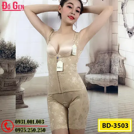 Bộ Đồ Lót Gen Định Hình - Gen Nịt Bụng Định Hình Thu Nhỏ Vòng 2 (Cod: BD-3503)