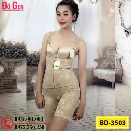 Bộ Đồ Lót Gen Định Hình - Gen Nịt Bụng Định Hình Thu Nhỏ Vòng 2 (Cod: BD-3503)