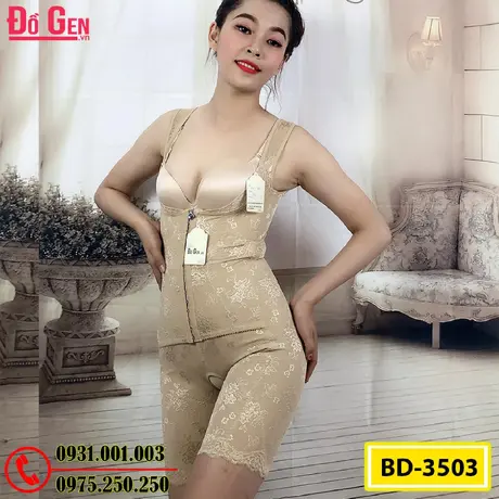 Bộ Đồ Lót Gen Định Hình - Gen Nịt Bụng Định Hình Thu Nhỏ Vòng 2 (Cod: BD-3503)