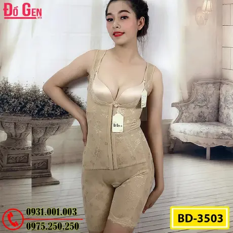 Bộ Đồ Lót Gen Định Hình - Gen Nịt Bụng Định Hình Thu Nhỏ Vòng 2 (Cod: BD-3503)