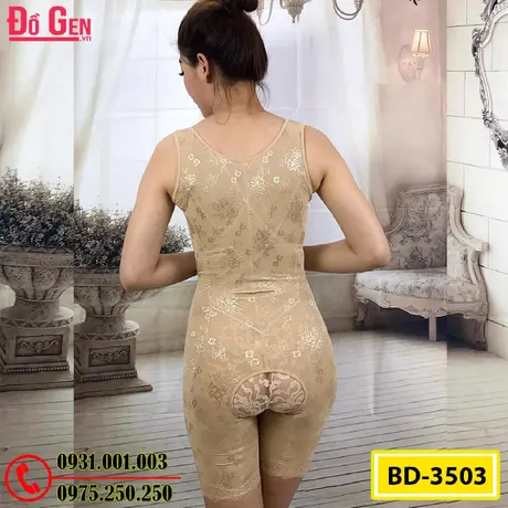 Bộ Đồ Lót Gen Định Hình - Gen Nịt Bụng Định Hình Thu Nhỏ Vòng 2 (Cod: BD-3503)