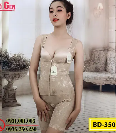 Bộ Đồ Lót Gen Định Hình - Gen Nịt Bụng Định Hình Thu Nhỏ Vòng 2 (Cod: BD-3503)