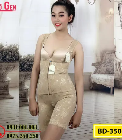 Bộ Đồ Lót Gen Định Hình - Gen Nịt Bụng Định Hình Thu Nhỏ Vòng 2 (Cod: BD-3503)