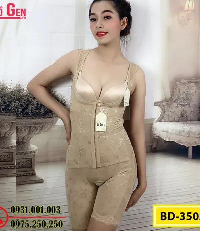 Bộ Đồ Lót Gen Định Hình - Gen Nịt Bụng Định Hình Thu Nhỏ Vòng 2 (Cod: BD-3503)