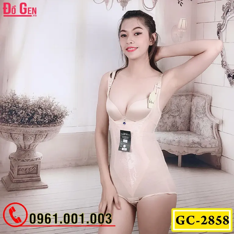 Đồ Lót Định Hình - Quần Áo Gen Định Hình Bikini Liền Thân Cao Cấp (Cod: GC-2858)